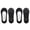 Black-2Pair, variant on 2 Pairs Invisible Boat Socks Women Girls Summer Thin Breathable Cotton Sock Solid Color High Heels Shoes Non-slip Silicone Short Socks