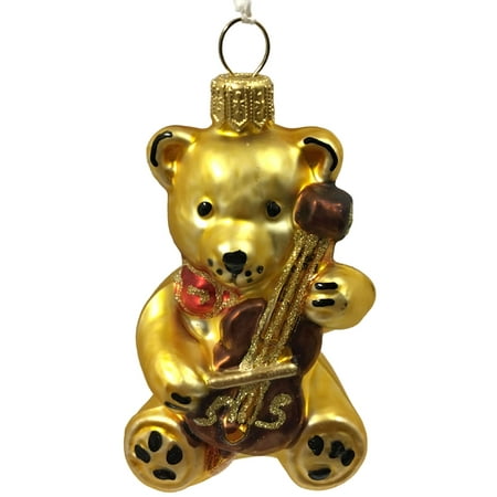 teddy bear with violin