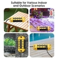 thumbnail image 4 of VILONG Outdoor Power Strip Surge Protector,IPX6 Waterproof,1200J,6ft Extension Cord Multi Outlet,Flat Plug,ETL Listed for Yard,Garden,Camping, 4 of 9
