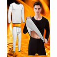 thumbnail image 1 of Men'S Warm Sweatshirt & Pants Set Black & White Long Sleeve, 1 of 5