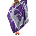 thumbnail image 5 of The Northwest Group  Kansas State Wildcats 46" x 60" Dimensional Micro Raschel Plush Throw Blanket, 5 of 5