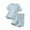 Blue, variant on Kaemgyyd Unisex Kids Boys Girls Pajamas Set 2 Piece Pjs Set Soft Cozy Short Sleeve Sleepwear with Pj Bottoms Kids Summer Outfit 3-16 T
