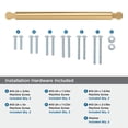 thumbnail image 4 of Amerock Balon 12 inch (305mm) Center-to-Center Champagne Bronze Appliance Pull, 4 of 6