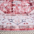 thumbnail image 4 of SAFAVIEH Martha Stewart Seth Medallion Machine Washable Area Rug, Rust/Gold, 6' x 6' Round, 4 of 11