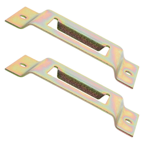 PBPBOX 2Pcs Heavy Duty E Track Tie Down Anchors Galvanized Iron for Cargo Management and Trailers