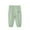 Green, variant on Odeerbi 6M-6Y Kids Girls Cotton Linen Cropped Pants Summer Casual Lantern Pants Solid Color Breathable Pants