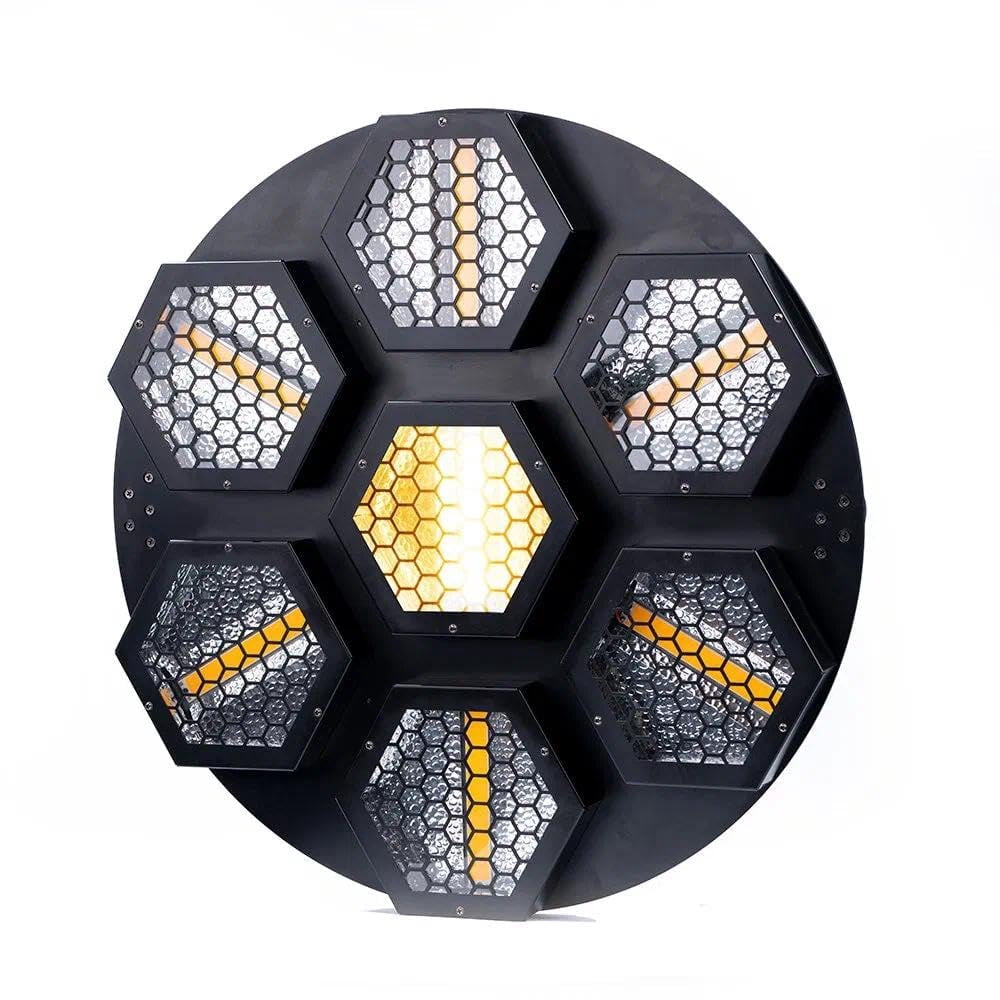 Vintage DMX Lights 7 * 60W Pixel LED RGB Stage Effect Light for Club Party Backgroud DJ Lighting
