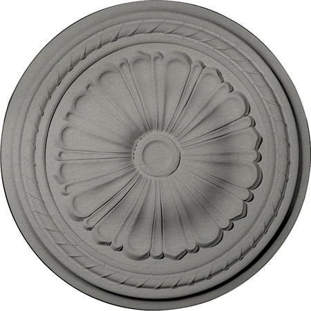 20 1 2 Od X 1 7 8 P Alexa Ceiling Medallion Fits Canopies Up To 2 7 8 Hand Painted Silver