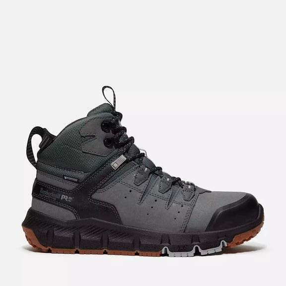 Timberland Pro Tempe Shoes, Medium Grey Leather, Size M 10.5