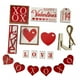 thumbnail image 4 of Decoración de bandeja escalonada del día de San Valentín Decoración de bandeja escalonada Placas de letras de corazón de amor, 4 of 9