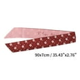 thumbnail image 4 of Unique Bargains 1 Pc Headband Patterns Satin Hairband for Women Pink Red, 4 of 6