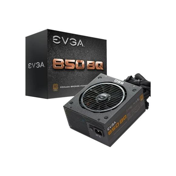 EVGA 850 BQ - Power supply (internal) - 80 PLUS Bronze - AC 100-240 V - 850 Watt