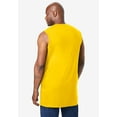 thumbnail image 2 of KingSize Men's Big & Tall Shrink-Less Longer-Length Lightweight Muscle Pocket Tee, 2 of 5