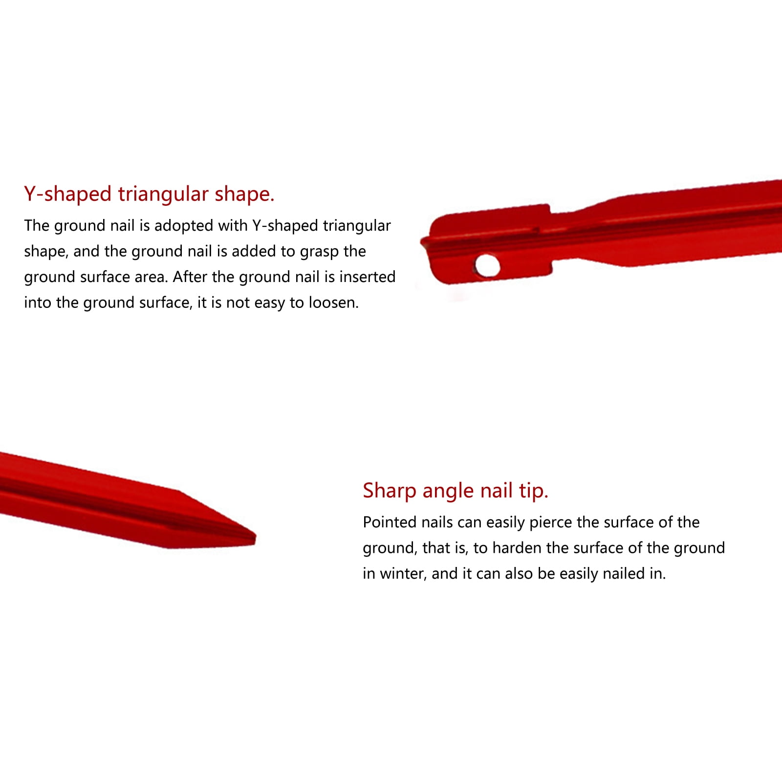 Aluminum Alloy Tent Stakes Must Have Camping Accessories for Stability & Easy Assembly and Easy Camping Set