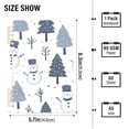 thumbnail image 2 of FORMRS 1-Subject Spiral Notebook 8" x 5" College Ruled 60 Refillable Sheet A5 Hard Cover, Cute Snowmen, 2 of 7