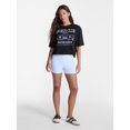 thumbnail image 2 of No Boundaries Shorty Shorts, 3'' Inseam, Women's XXS/XS-XXL/1X, 2 of 5