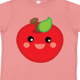 thumbnail image 4 of Inktastic Smiling Apple Boys or Girls Toddler T-Shirt, 4 of 5