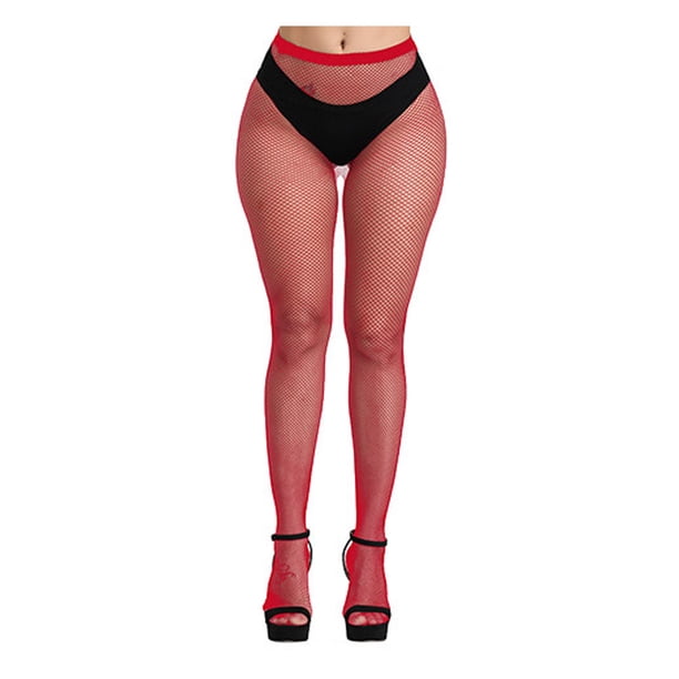 Qarigey 1 par de pantimedias con tirantes de tendencia para mujer, calcetines con diseño de agujeros para el día, atractivos, cómodos al Type6 NO6
