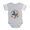 Heather Gray, variant on CafePress - Texas Wrought Iron Barn Art - Cute Infant Baby Football Bodysuit