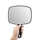 thumbnail image 1 of Hand Mirror, Black Handheld Mirror With Handle, 6.3" W X 9.6" L, 1 of 4