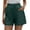 Army Green, variant on LEEy-World Workout Shorts Women's Sweat Shorts with Pockets Cotton French Terry Drawstring Summer Workout Casual Shorts Blue,M