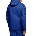 thumbnail image 3 of Men's Nike Sportswear Royal Blue/Black Tech Fleece Full-Zip Hoodie (CU4489 480) - L, 3 of 3