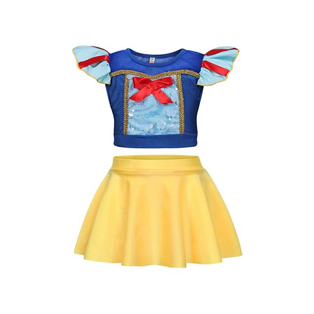 Nuevo Traje de baño Encanto Niñas Mirabel Isabella Traje de baño separado Niños Princesa Frozen Elsa Traje de baño de una pieza Trajes Beachwear9-10T Gao Jinjia LED
