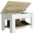 thumbnail image 5 of Multicolor Entryway Bench With Storage - Space Saving And Stylish Modern Extendable Shelf Look, 5 of 5
