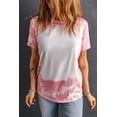 thumbnail image 4 of Redhotype Vibrant Tie Dye V-Neck Tee - Soft, Stylish Casual for Women, 4 of 8