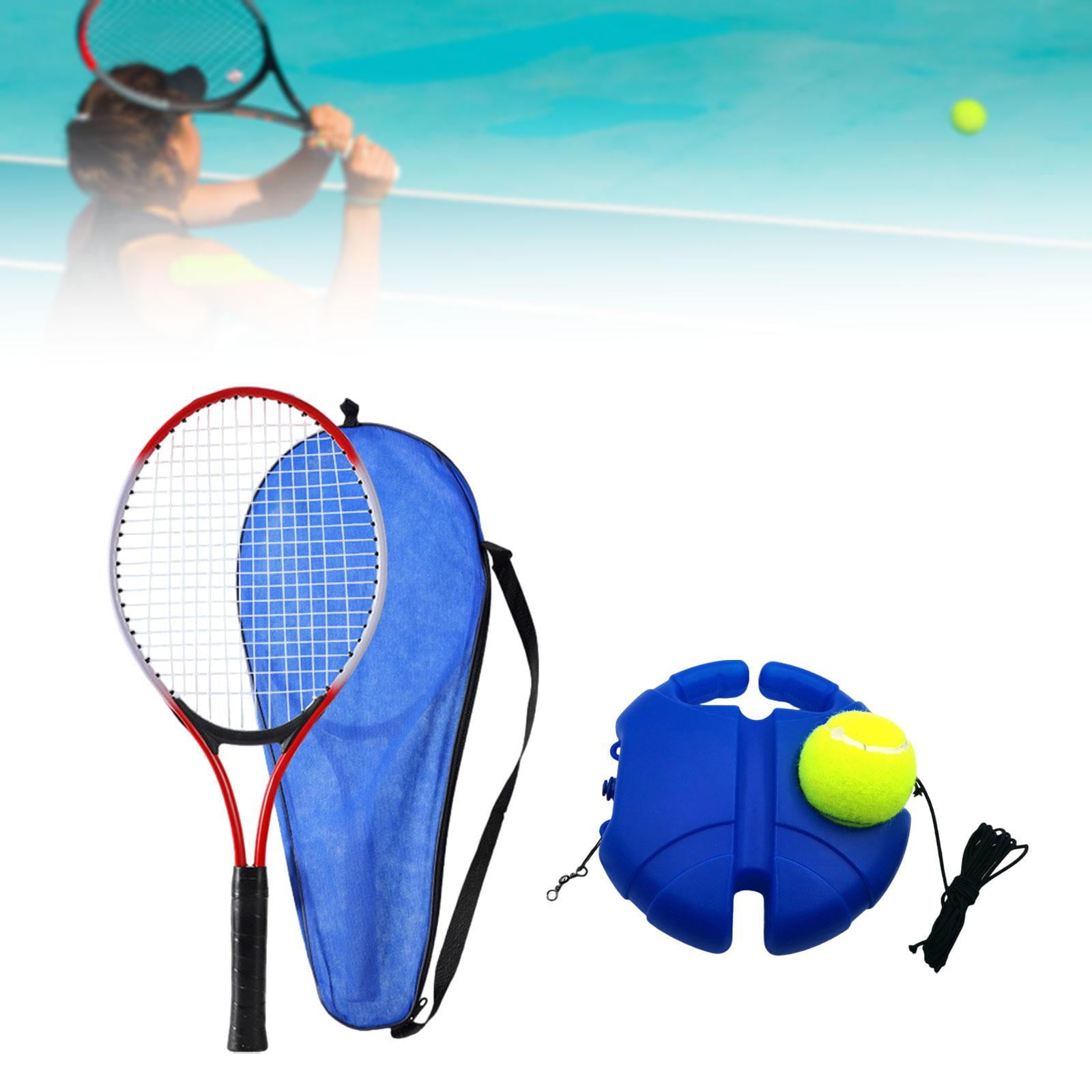 GARENDE Tennis Racket Portable Professional Tennis Training Ball with String Kids Red