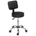 thumbnail image 5 of Zimtown Swivel Salon Stool Chair with Back Support Adjustable Hydraulic Chair with Backrest, 5 of 9