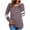 01-Red, variant on Atogsazn Womens Long Sleeve Shirts Color Block Casual Crewneck Tops Tshirt Basic Tee Fall Fashion Clothes Trendy Outfits 01-Coffee XXL