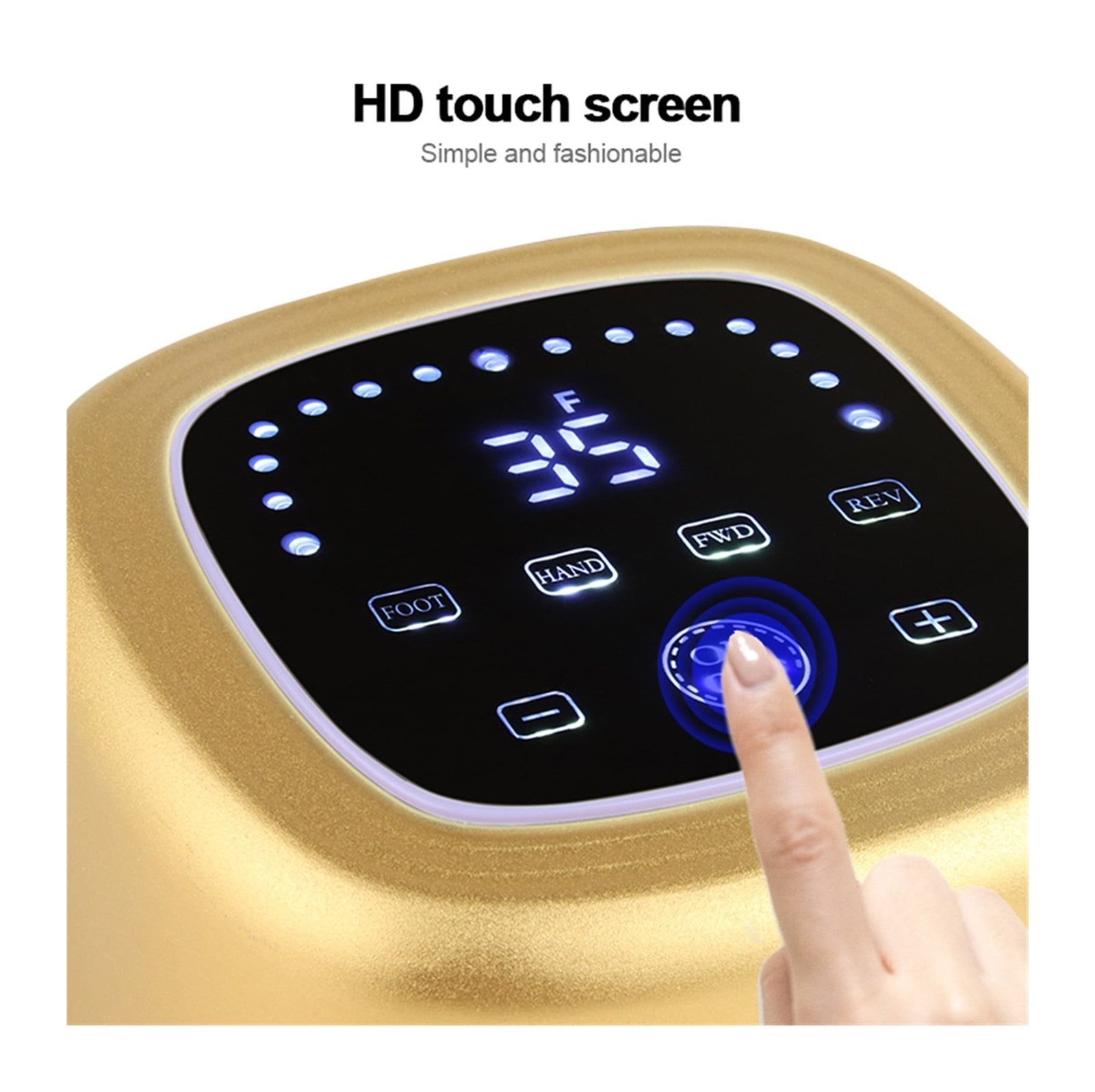 Electric Nail Drill Machine 35000RPM Nail Drills For Acrylic Nails,Professional Efile Nail File With LED Display For Shaping ,Low Noise