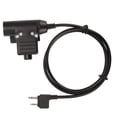 thumbnail image 2 of 2 pin Push to Talk, clip impermeable por cable Universal Fuerte U94 PTT Manos Libres para GXT1000 para LXT490, 2 of 7