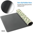 thumbnail image 5 of Kawaii Green Flower Extended Gaming Mouse Pad Large, 31.5"X15.7" Big Mouse Pad with Non-Slip Base Long Computer Keyboard Mouse Mat for Home Office Work, 5 of 6