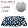 thumbnail image 3 of Majestic Pet | Trellis Rectangle Pet Bed For Dogs, Removable Cover, Navy, Small, 3 of 6