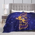 thumbnail image 4 of University at Albany Fleece Blanket, Very Soft Microfiber Flannel Blanket for Couch Warm and Cozy for All Seasons, 4 of 6