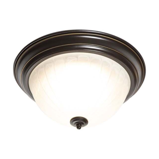 Lámpara de techo LED 17w, bronce antiguo, estilo clásico