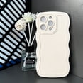 thumbnail image 1 of Carcasa para teléfono móvil Apple 15 Big Wave de color sólido puro adecuada para iPhone 14, funda protectora de silicona suave de material de bricolaje simple, 1 of 1