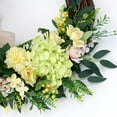 thumbnail image 3 of Front Door Wreath Decorative Artificial Flower for Window Hanging Decor, 3 of 9