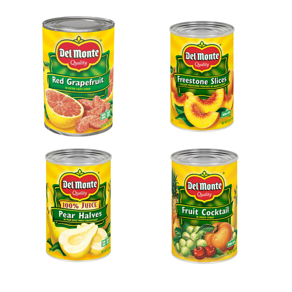Del Monte Kid-Approved Fruit Fun Variety Pack – 8 Cans of Sweet Goodness