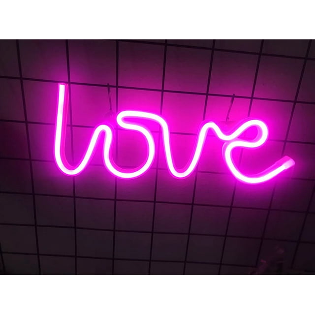 Letrero LED Artego LOVE toda ocasión