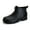 Black, variant on Women's and Men's Short Rain Boot, Ankle-Length Waterproof Garden Boots for Outdoor