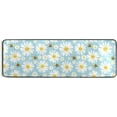 thumbnail image 5 of Dreamtimes Daisy Flower Bees Hallway Runner Rug 2'x6' Kitchen Rug with Rubber Backing Blue Fresh Non Slip Entryway Rug Runner Washable Soft Area Rug for Hallway Bedroom Kitchen Decor, 5 of 6