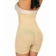thumbnail image 4 of Tummy Control Shapewear for Women Hi-Waist Body Shaper Butt Lifter Shorts Seamless Thigh Slimmer Cincher Panties(Beige,M/L), 4 of 6