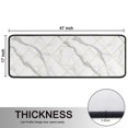 thumbnail image 5 of Kitchen Rugs Sets Of 2,White Marble Gold Line Pattern Anti Fatigue Kitchen Mat Rugs Non Slip Washable,Decorative Kitchen Floor Mats for Kitchen,Sink,Laundry,17"x47"+17"x47", 5 of 5