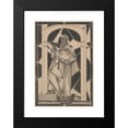 thumbnail image 2 of Richard Nicolaüs Roland Holst 18x24 Black Modern Framed Museum Art Print Titled - De Bouwmeester (1918), 2 of 5