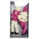 thumbnail image 1 of Gibobby Muñeco de Navidad Decoración Colgante Muñeco de lana Regalo 2 Adornos de Navidad(Pink), 1 of 4