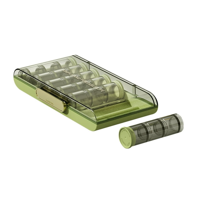 Liquidation! Boîte à Tube Unique, Scellée avec 21 Compartiments, Boîte de Rangement, Trois Repas par Jour, Sept Jours, Boîte d'Emballage Portable, Compartiment Hebdomadaire Offres Quotidiennes du Jour Offres Éclair Ventes 71