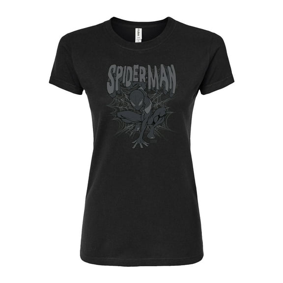 Marvel Spider-Man - Monochromatic - Juniors Fitted Graphic T-Shirt